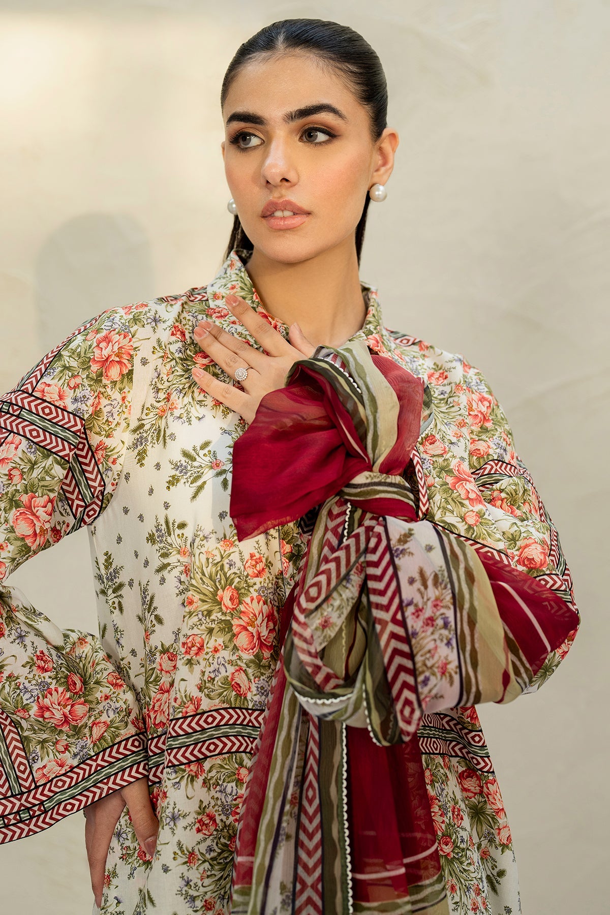 DIGITAL PRINTED LAWN RTW-1206