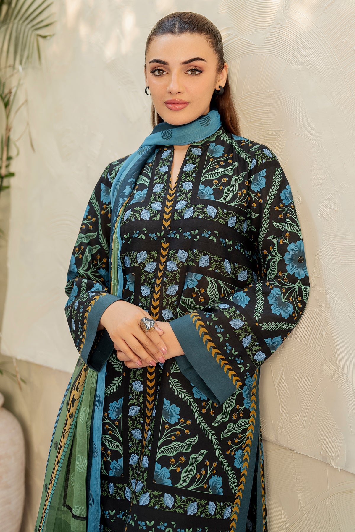 DIGITAL PRINTED LAWN RTW-1208