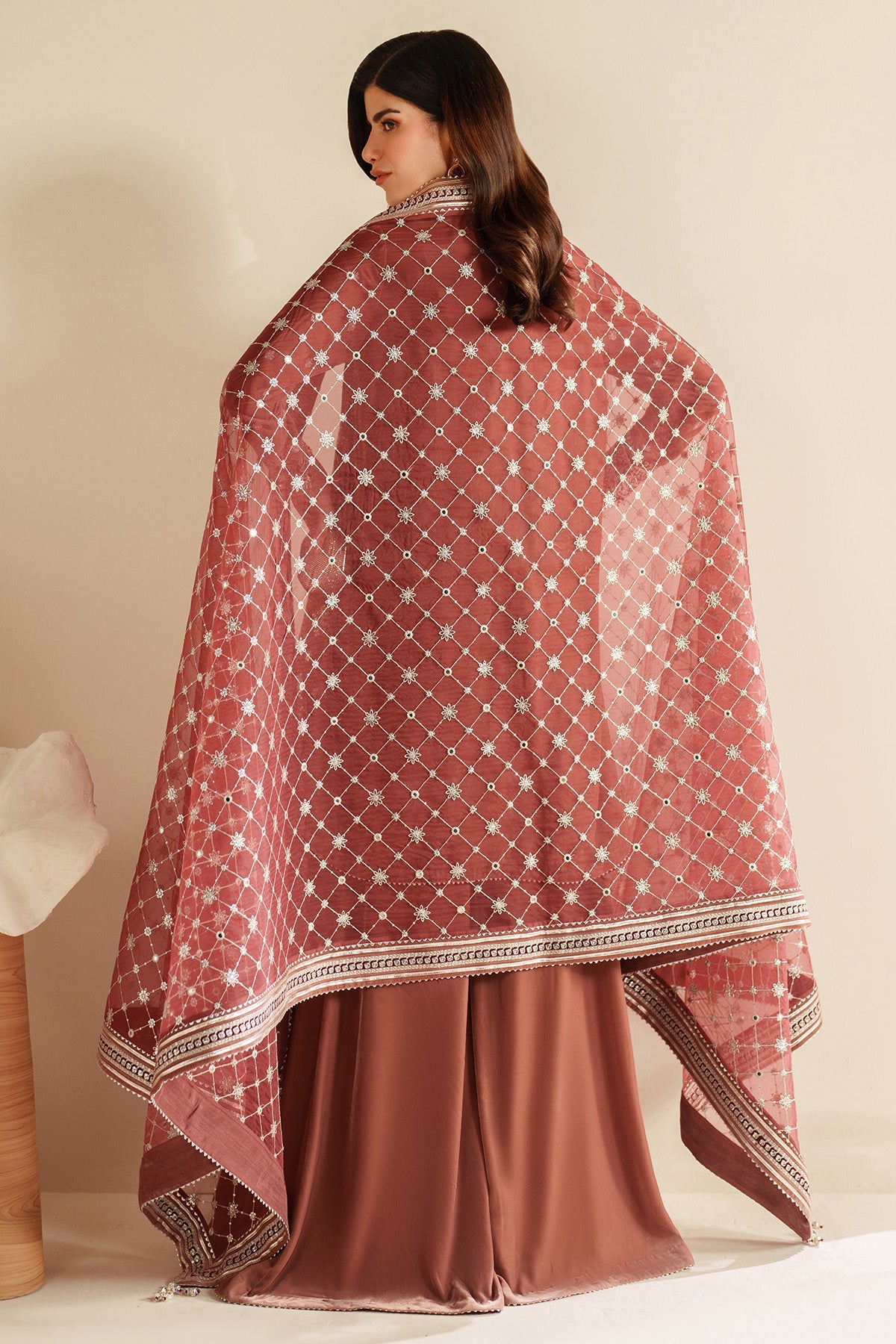 Embroidered Velvet Formal VVF25-D03
