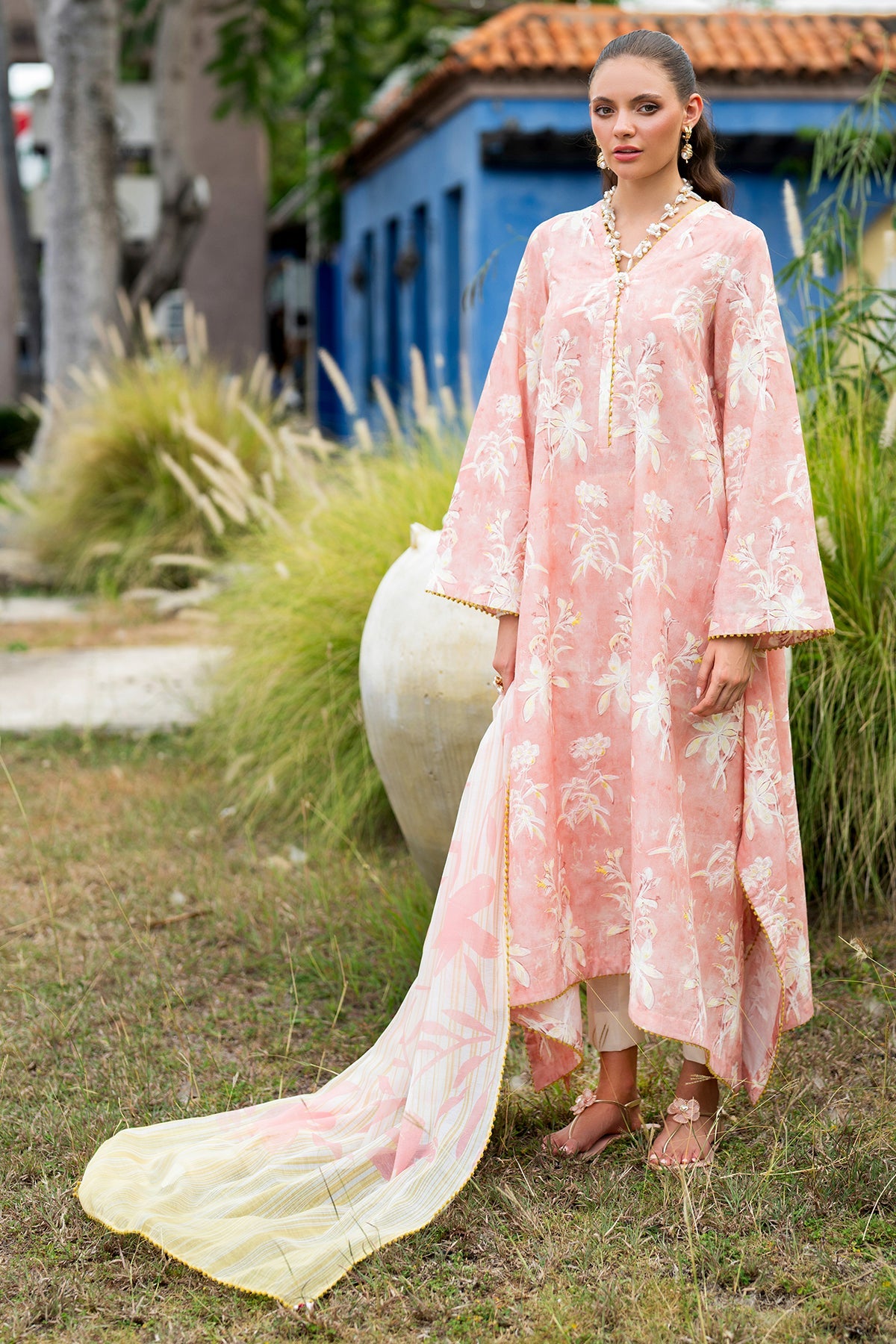 EMBROIDERED LAWN RTW-1213