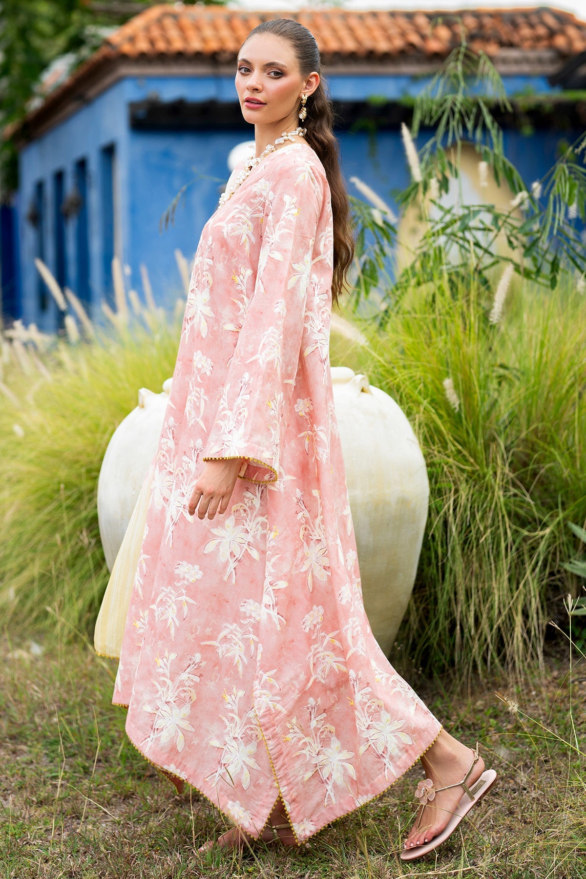 EMBROIDERED LAWN RTW-1213