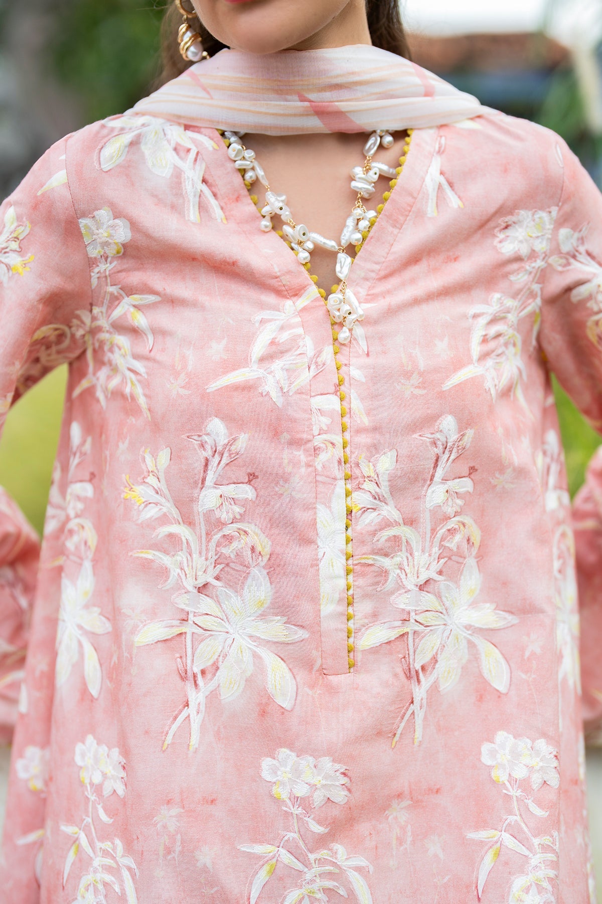 EMBROIDERED LAWN RTW-1213