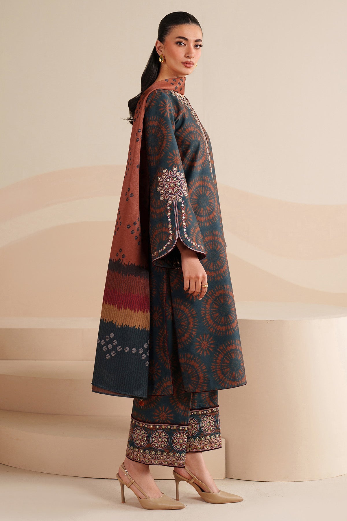 EMBROIDERED PREMIUM VISCOSE RTW-0238