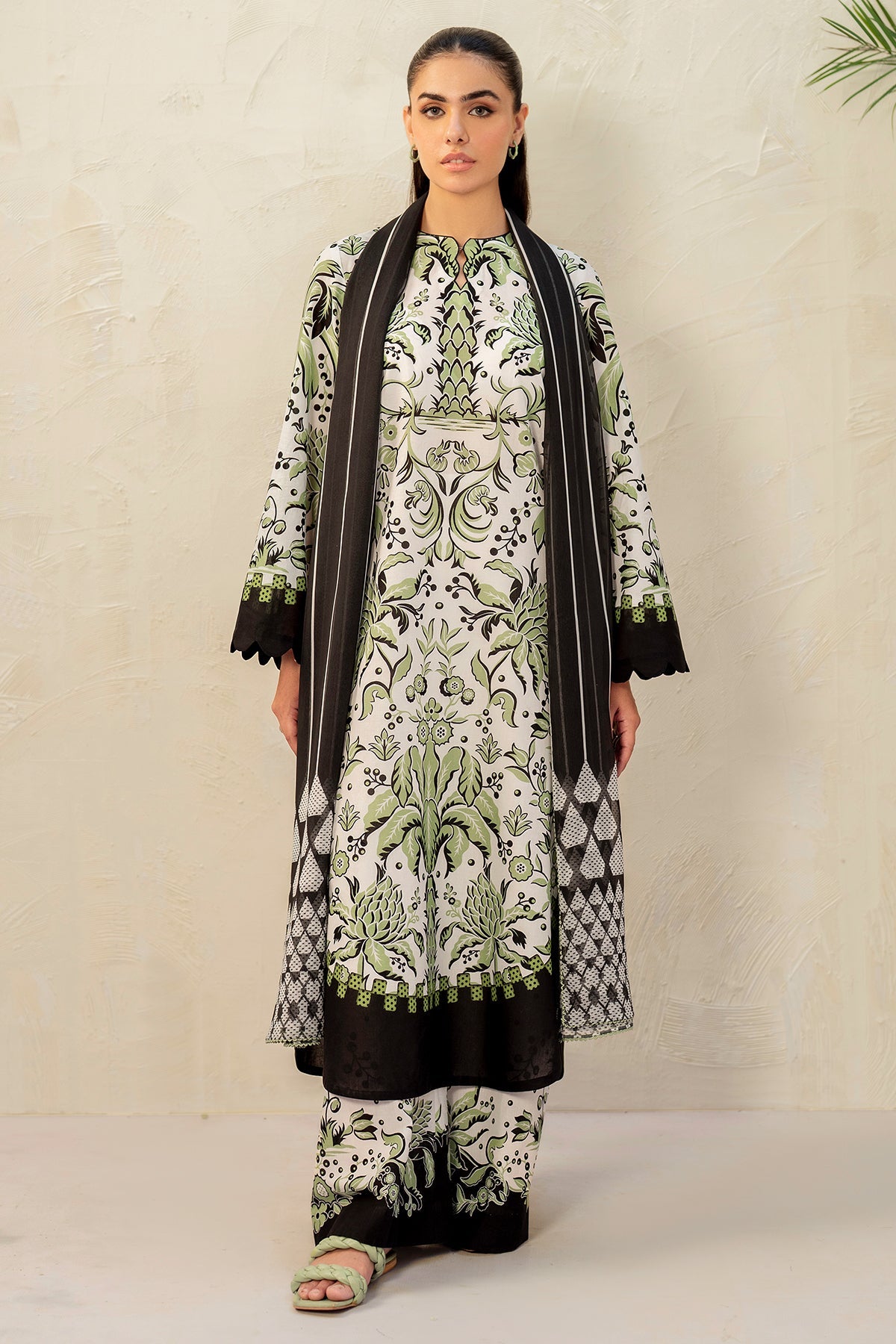 DIGITAL PRINTED LAWN RTW-1209