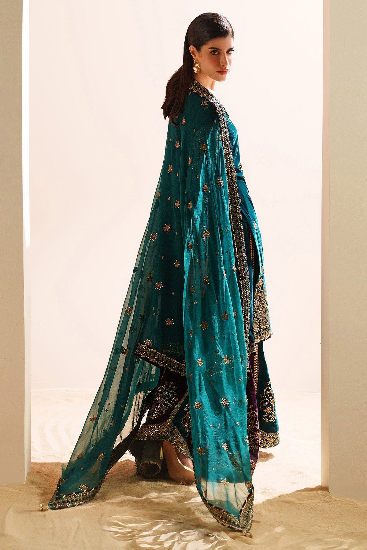 Embroidered Velvet Formal VVF D-8