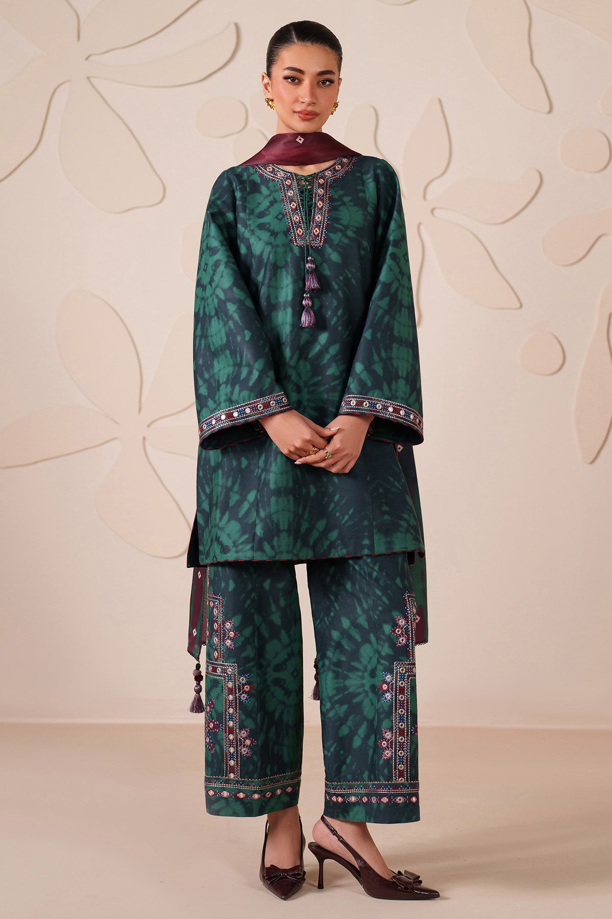 EMBROIDERED PREMIUM VISCOSE UW-0232