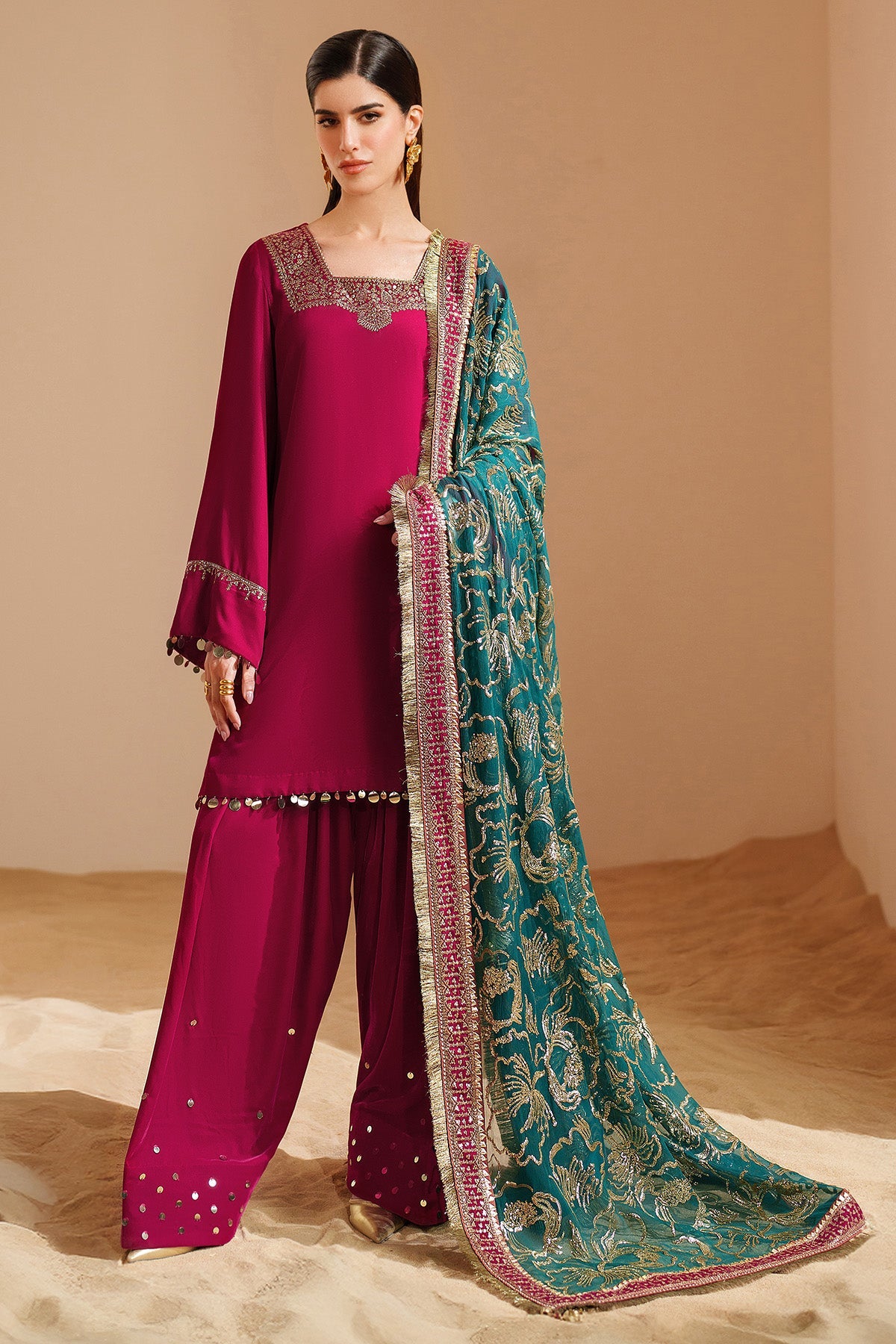 Embroidered Velvet Formal VVF D-9