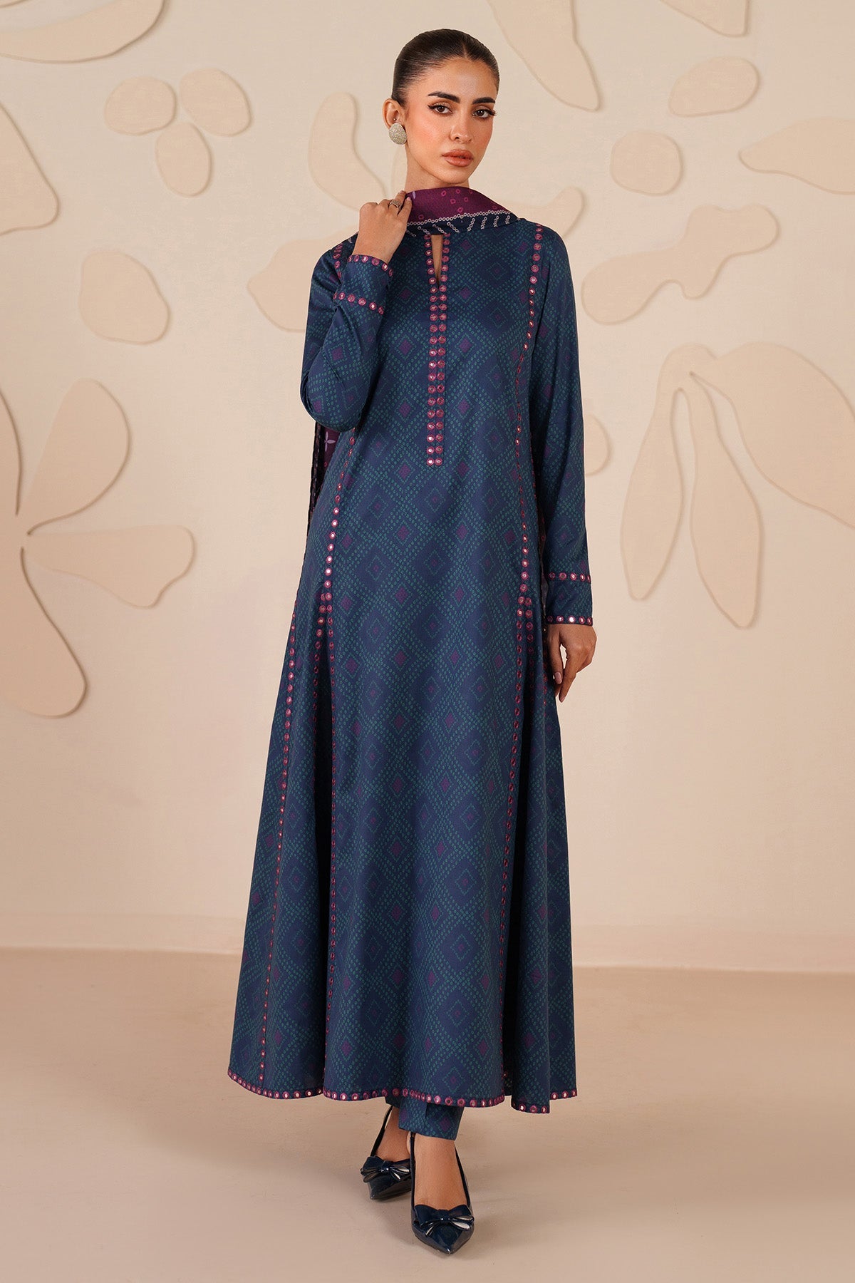 EMBROIDERED PREMIUM VISCOSE RTW-1276