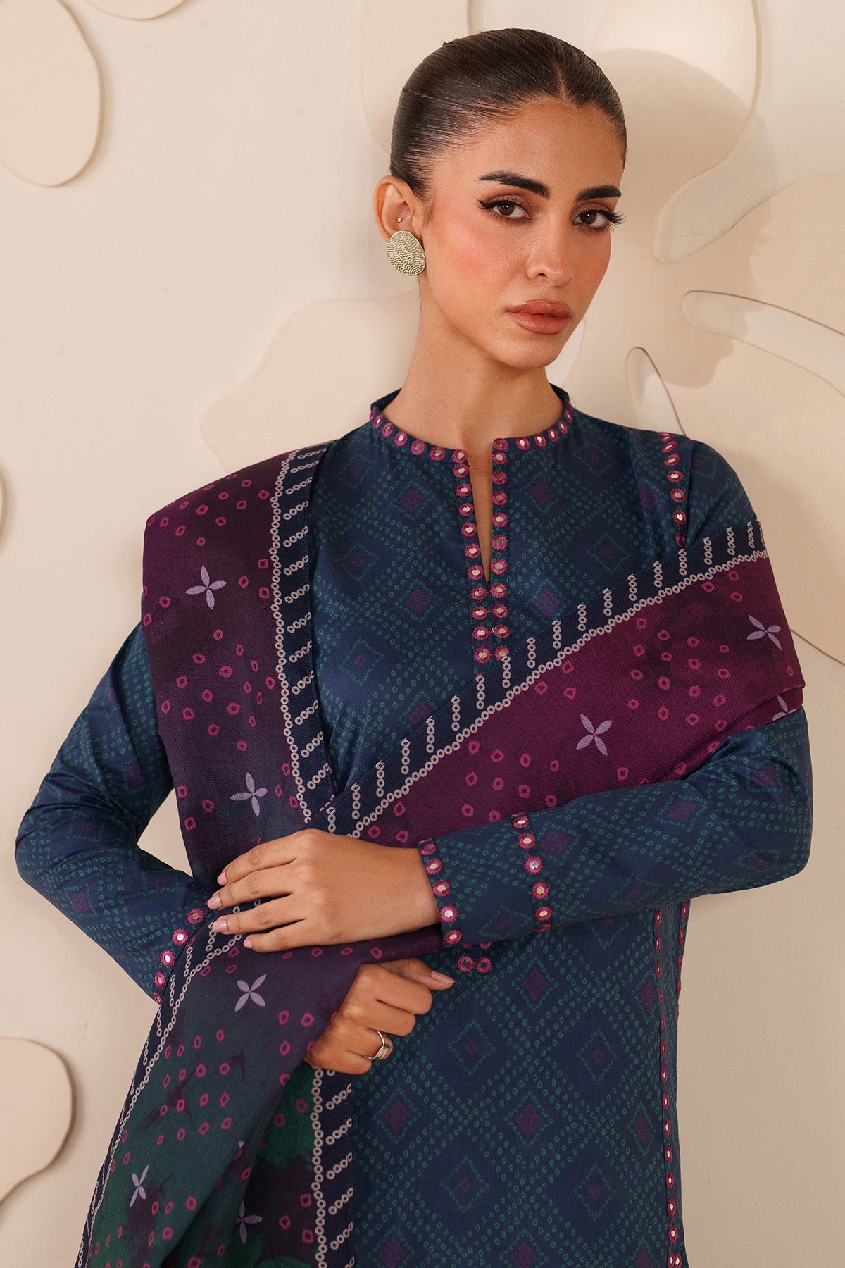 EMBROIDERED PREMIUM VISCOSE RTW-1276