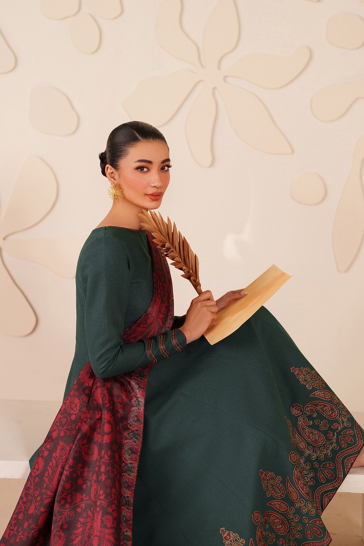 EMBROIDERED PREMIUM VISCOSE RTW-1273