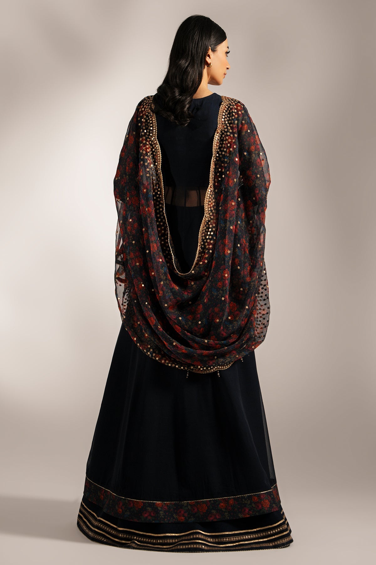 formal black dress women