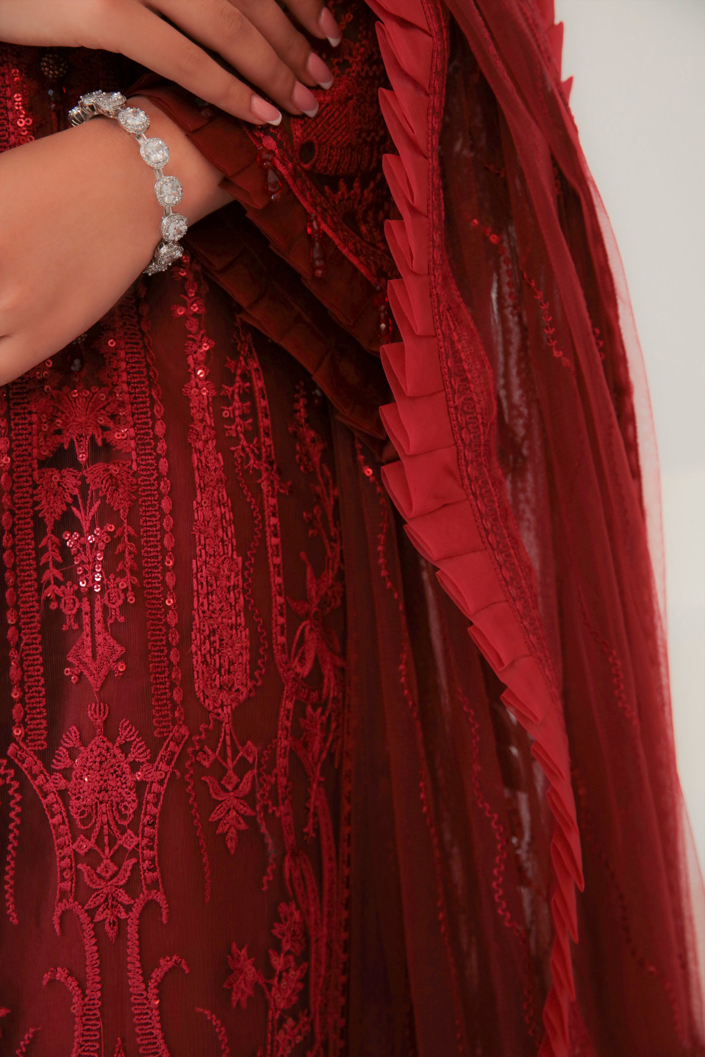 embroidered chiffon pakistani suits