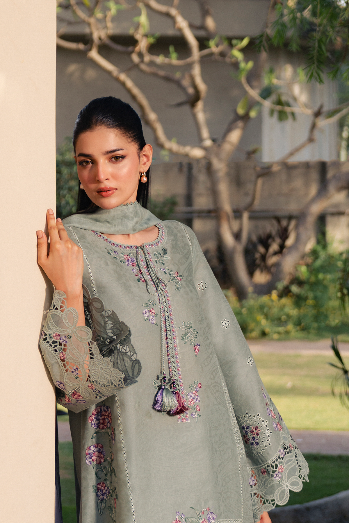 EMBROIDERED LAWN RTW-9366