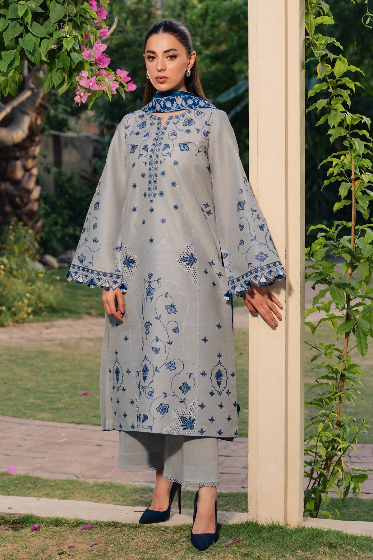 EMBROIDERED LAWN RTW-9364
