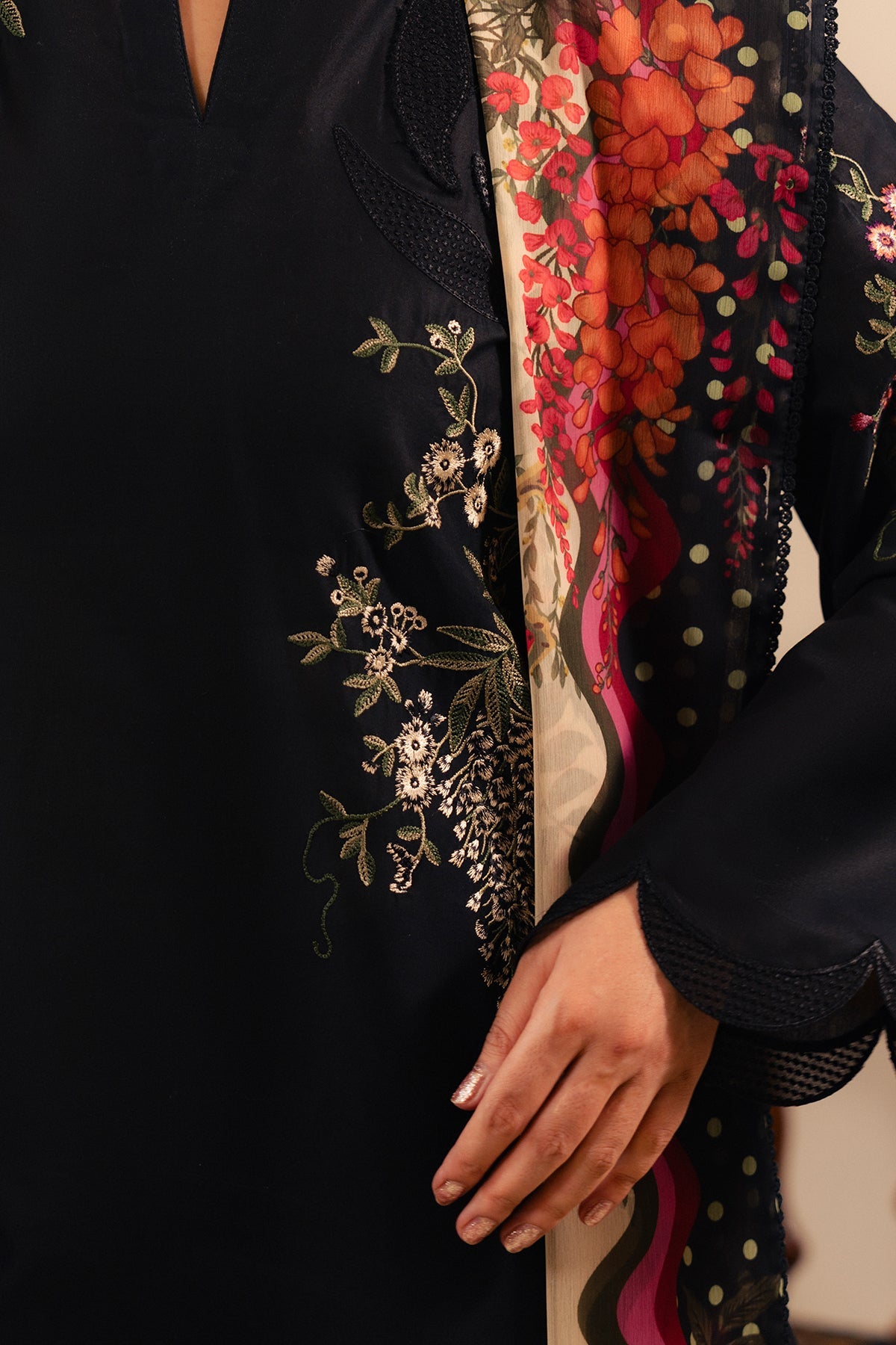 EMBROIDERED PREMIUM VISCOSE RTW-0250