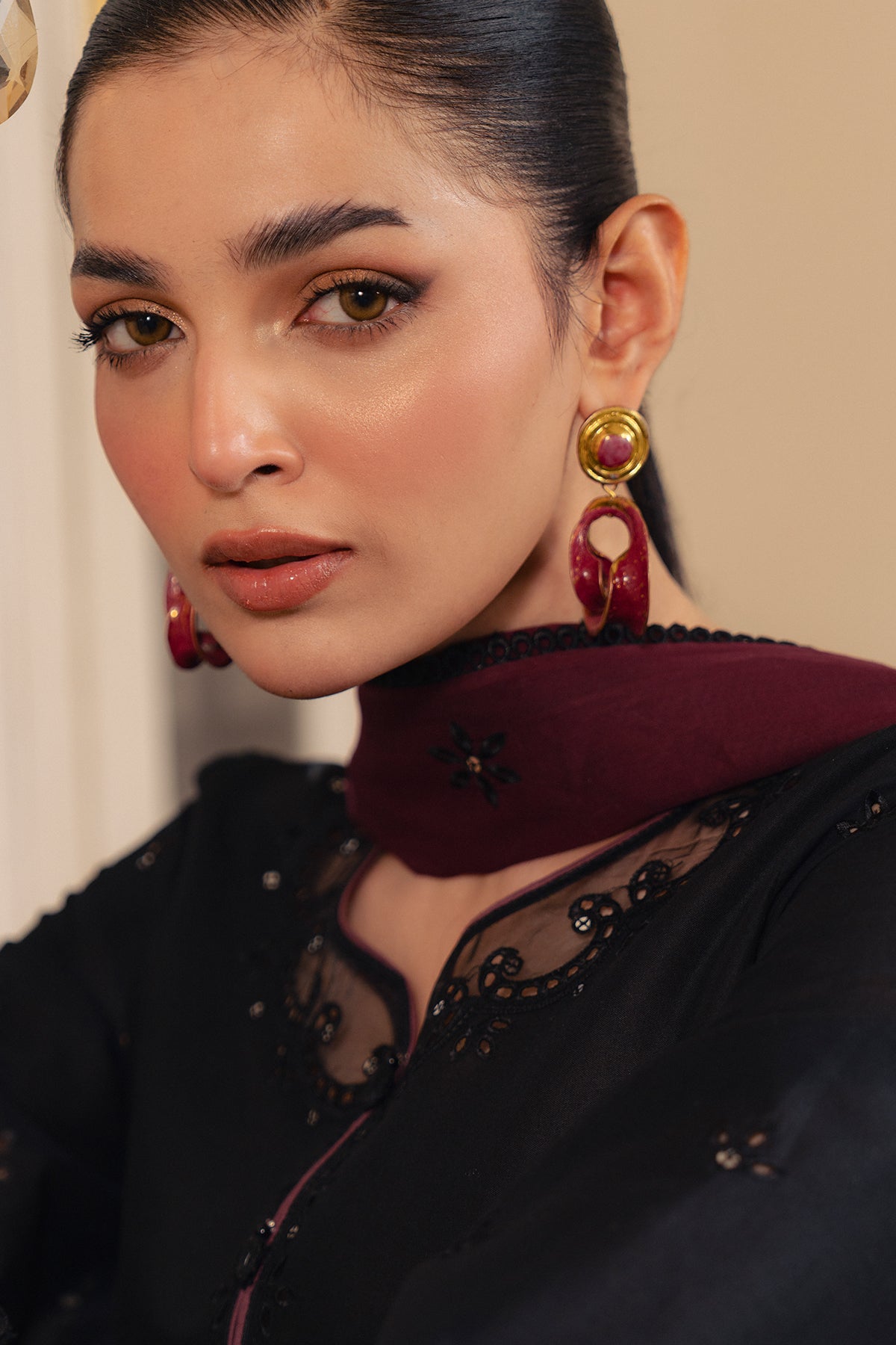 EMBROIDERED LAWN RTW-9342