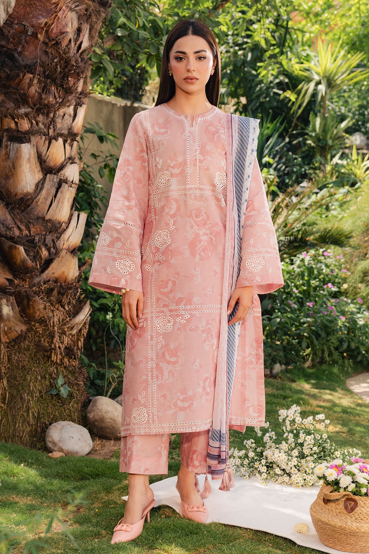 EMBROIDERED LAWN RTW-1323