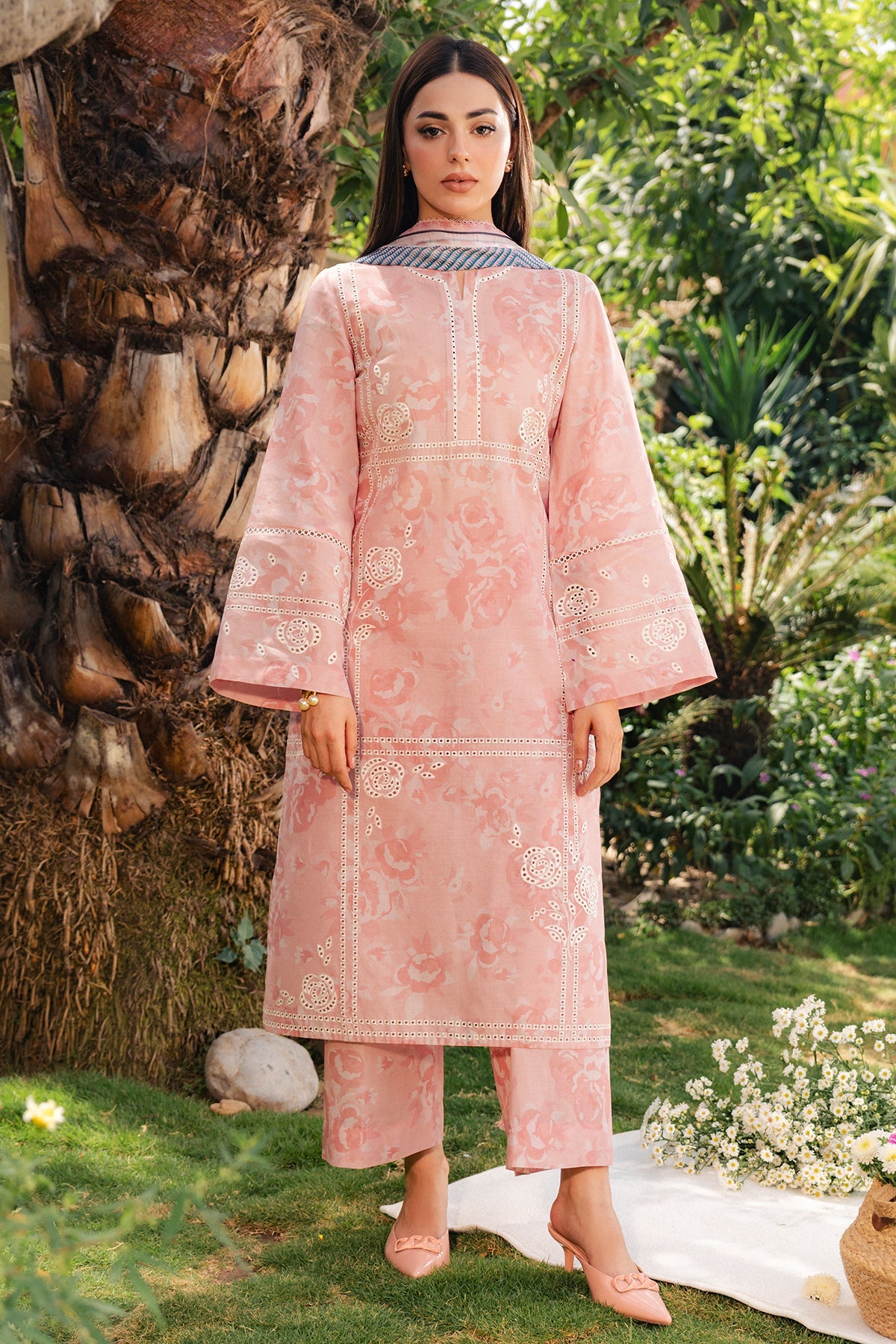 EMBROIDERED LAWN RTW-1323