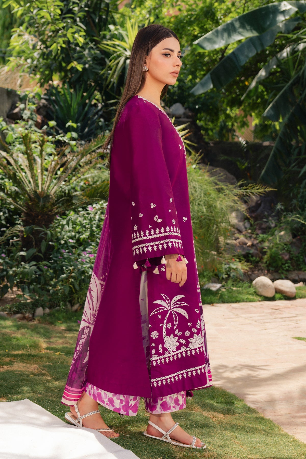 EMBROIDERED LAWN RTW-9371