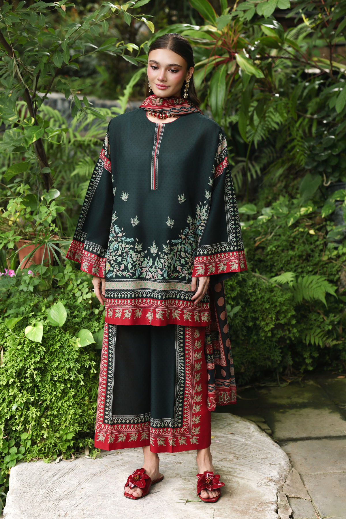 DIGITAL PRINTED LAWN USE-9403