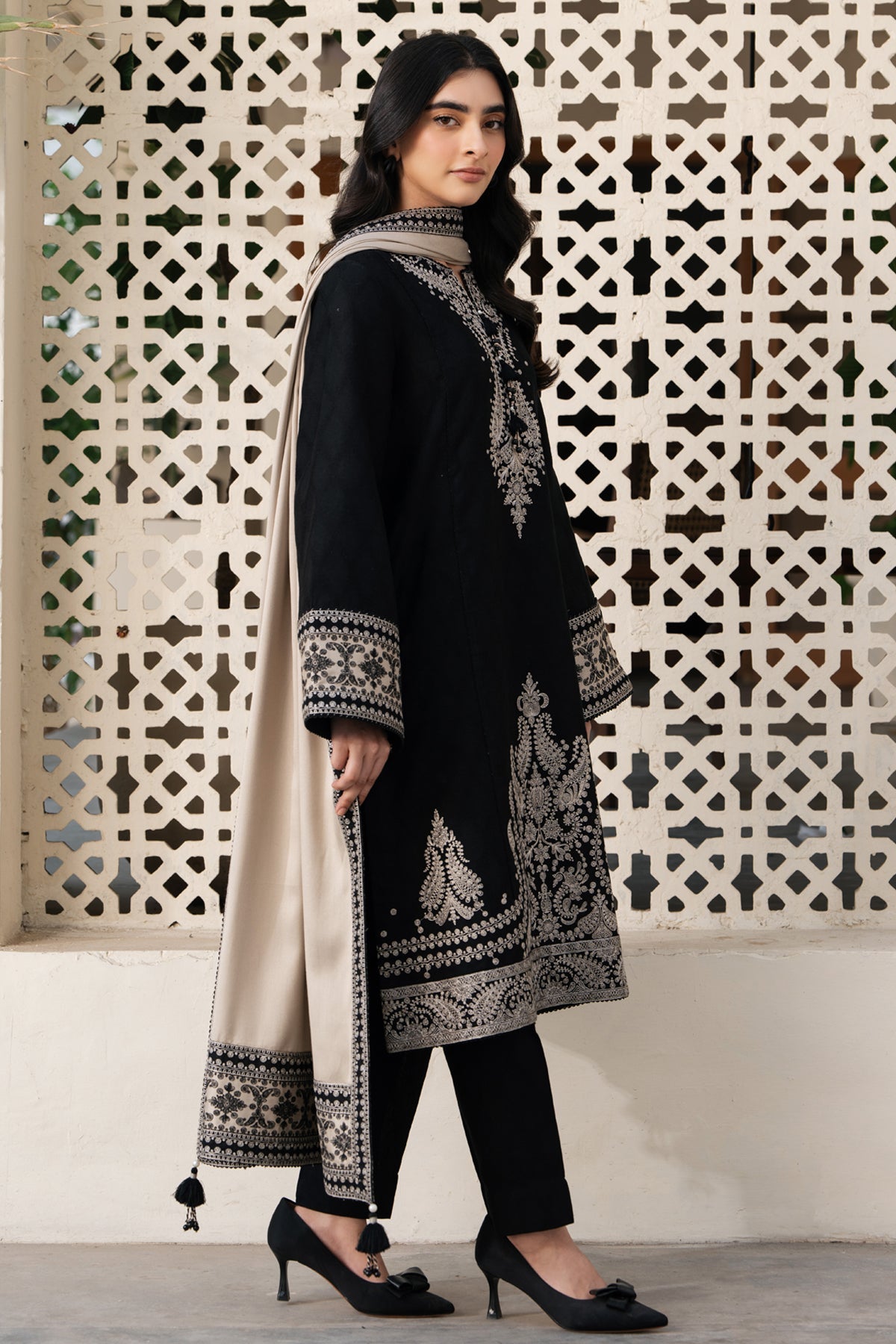 EMBROIDERED PREMIUM VISCOSE RTW-0129