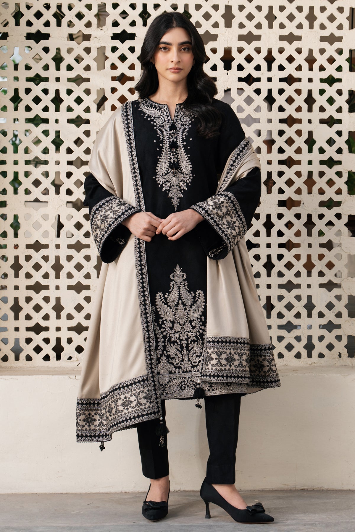 EMBROIDERED PREMIUM VISCOSE RTW-0129
