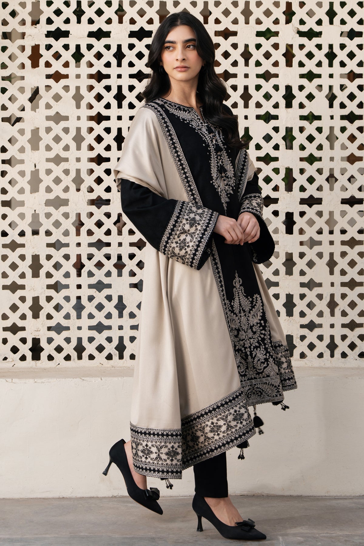 EMBROIDERED PREMIUM VISCOSE RTW-0129