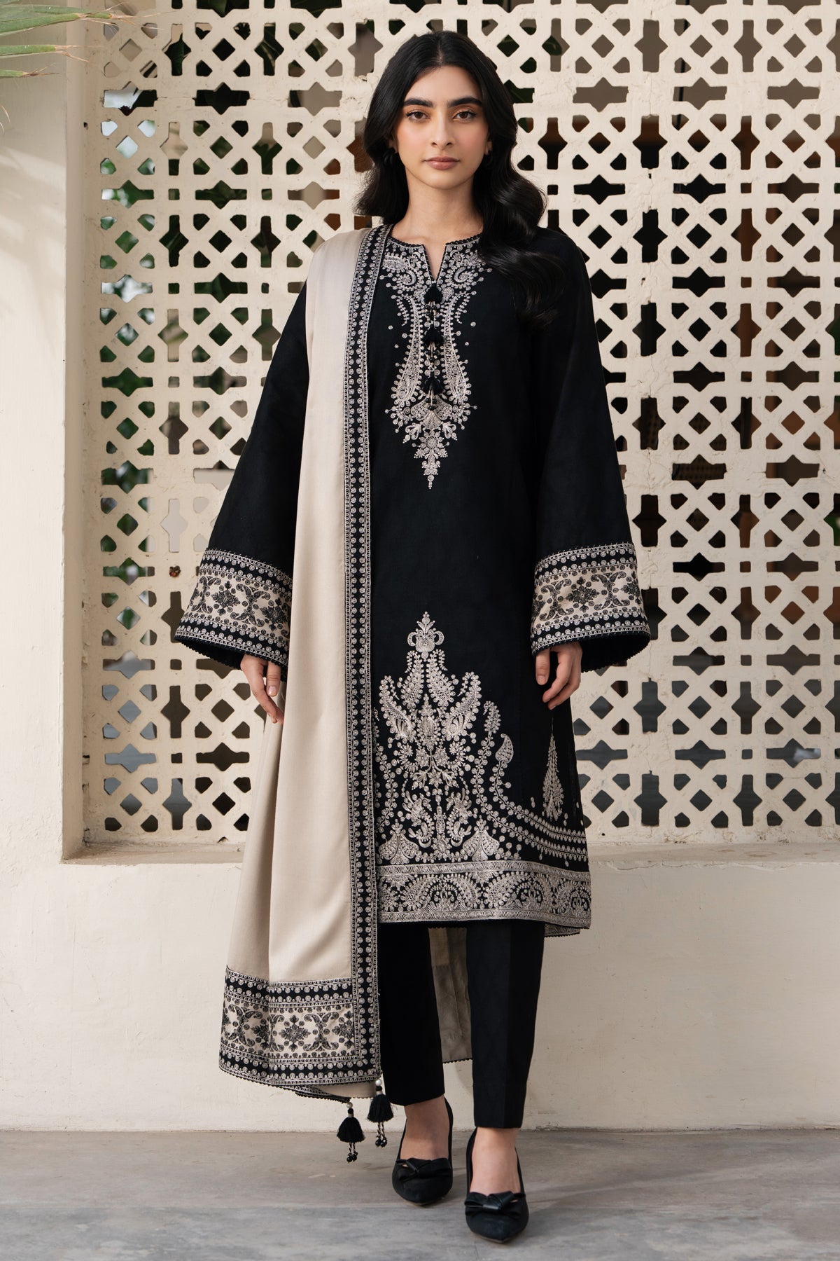 EMBROIDERED PREMIUM VISCOSE RTW-0129