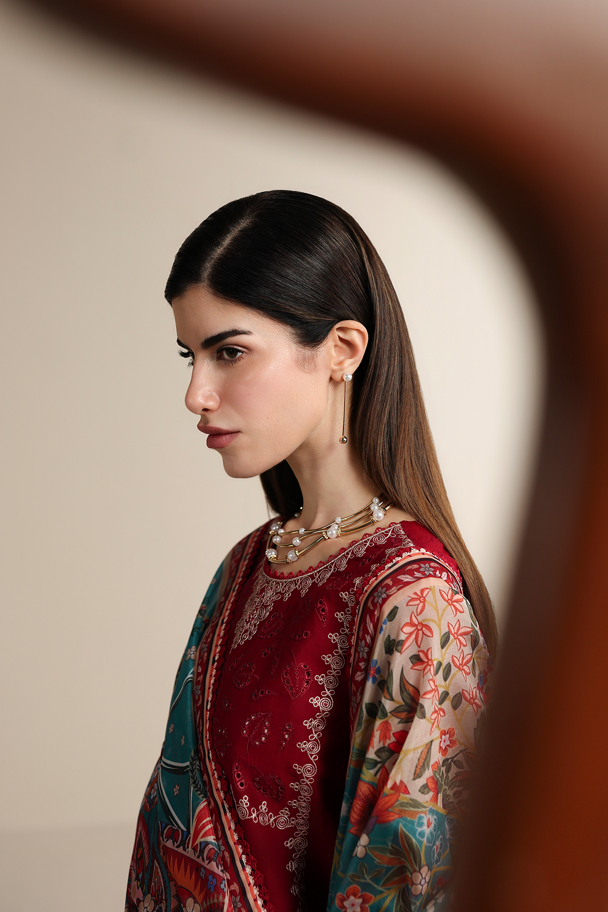 EMBROIDERED LAWN IL26-D08