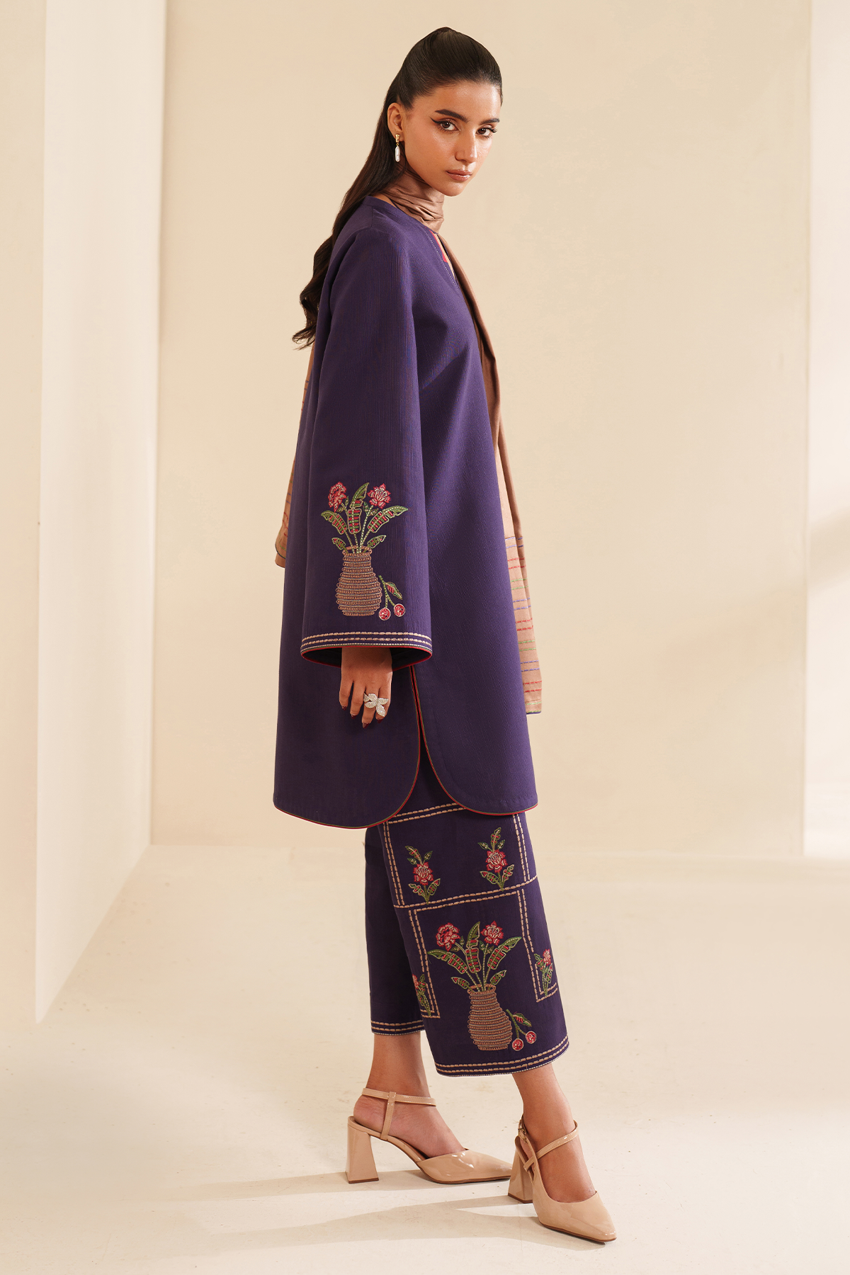 Embroidered Khaddar RTW-1263