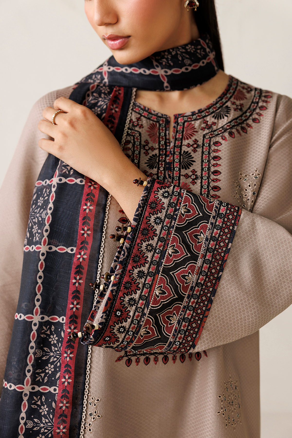 EMBROIDERED PREMIUM DOBBY RTW-0282