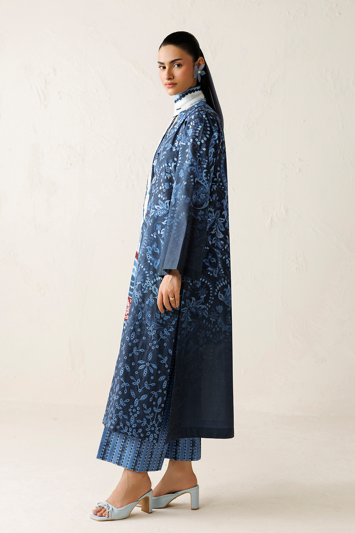 EMBROIDERED LAWN RTW-9378