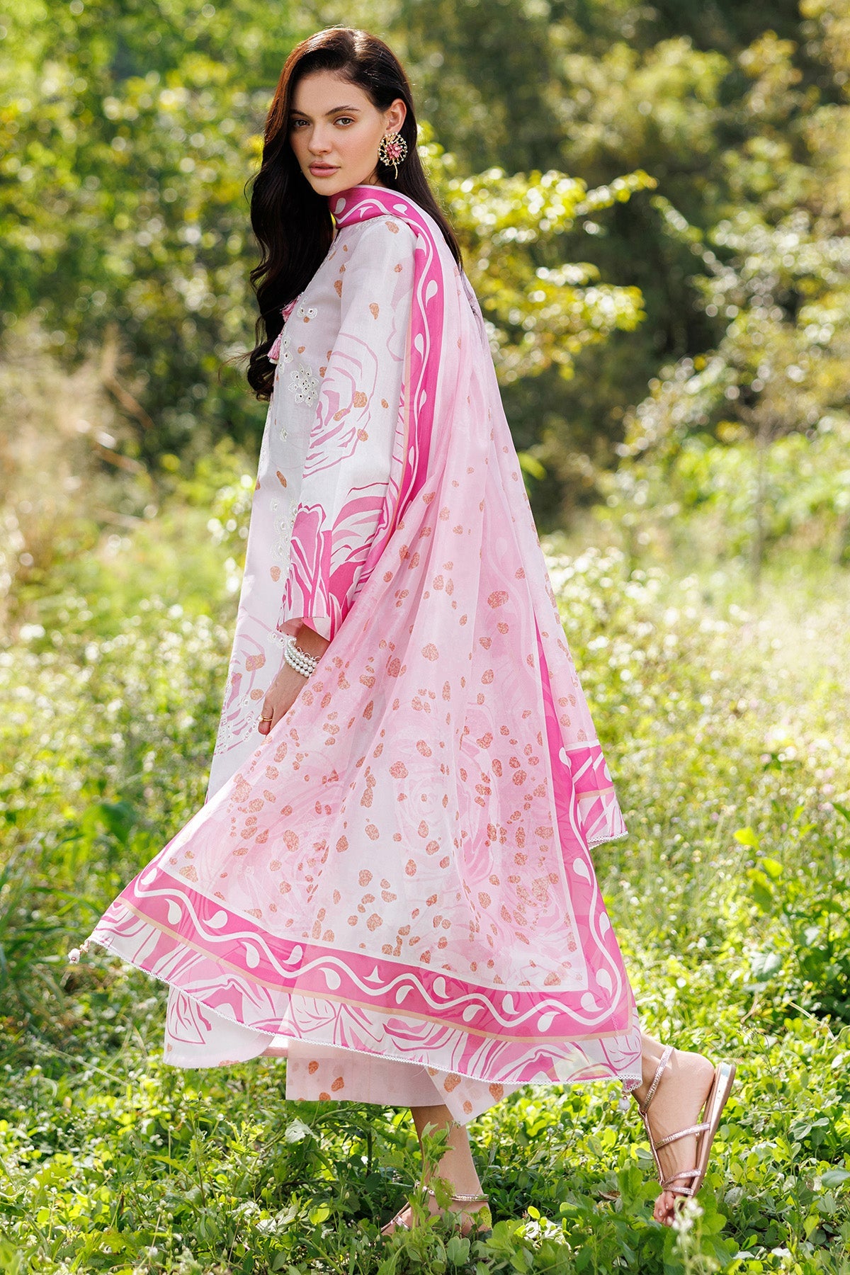 EMBROIDERED LAWN USE-9296