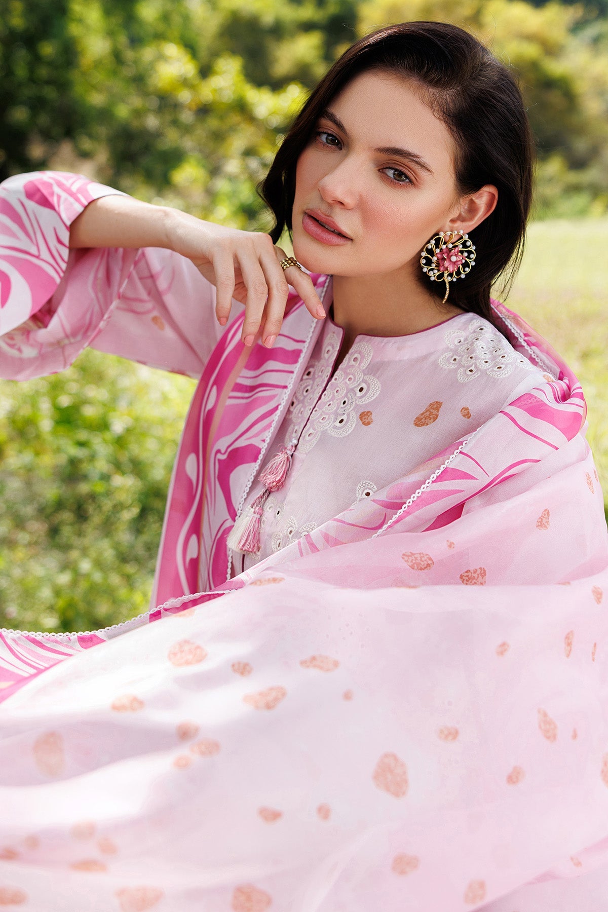 EMBROIDERED LAWN RTW-9296