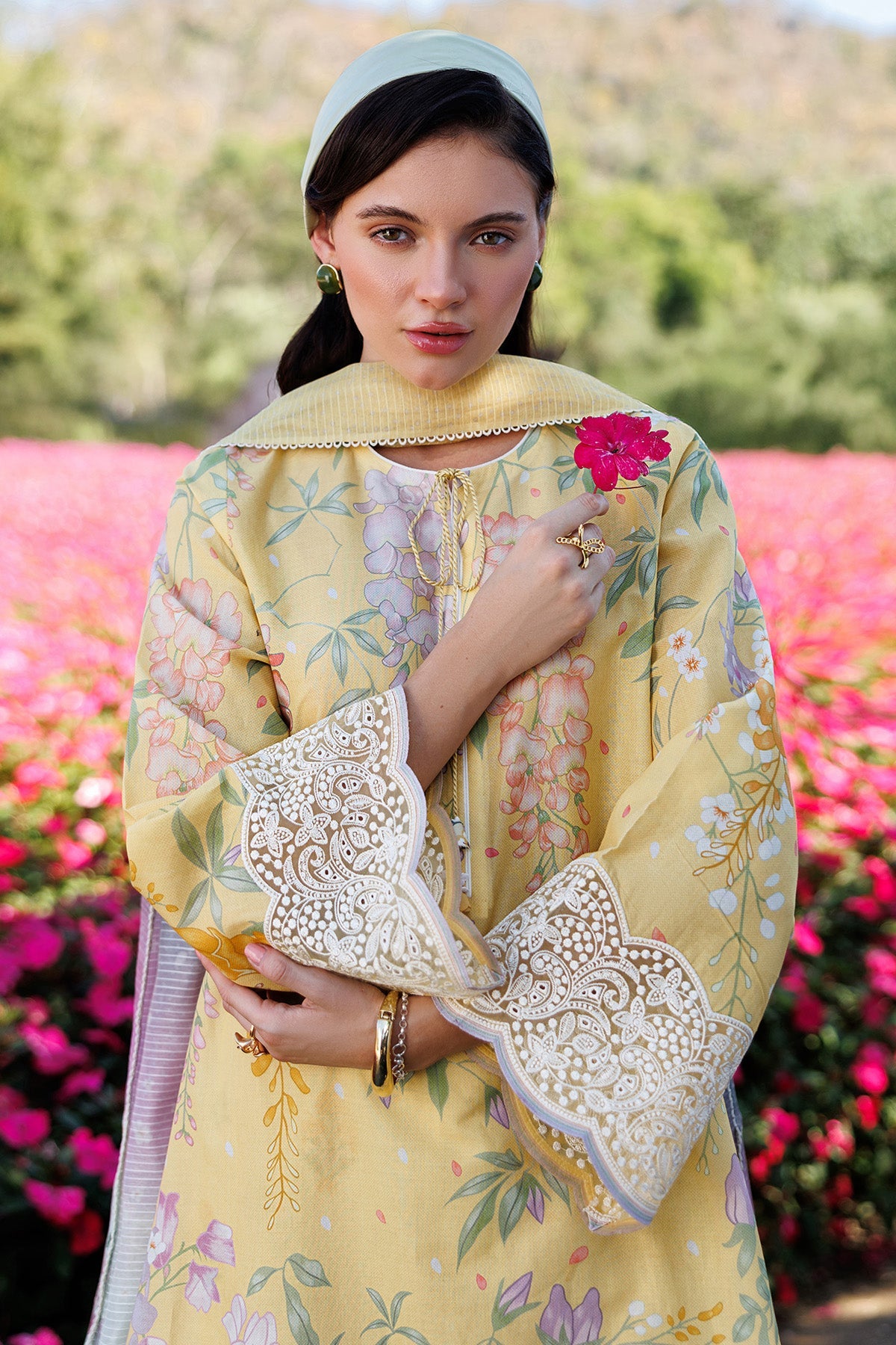 EMBROIDERED LAWN RTW-1307