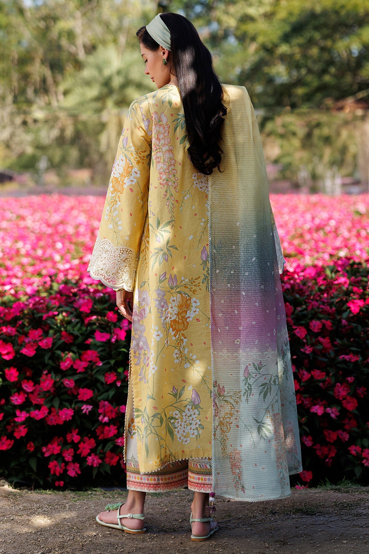 EMBROIDERED LAWN RTW-1307
