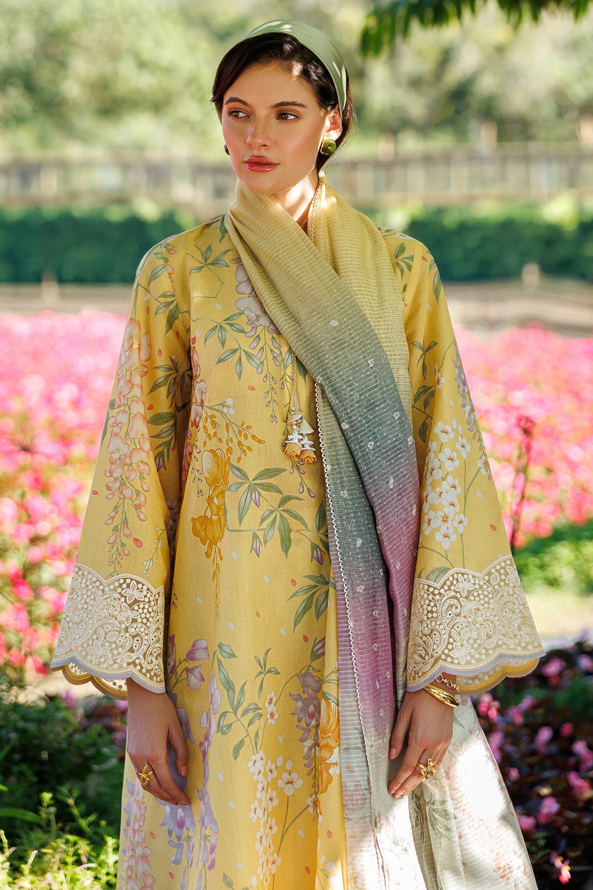 EMBROIDERED LAWN RTW-1307