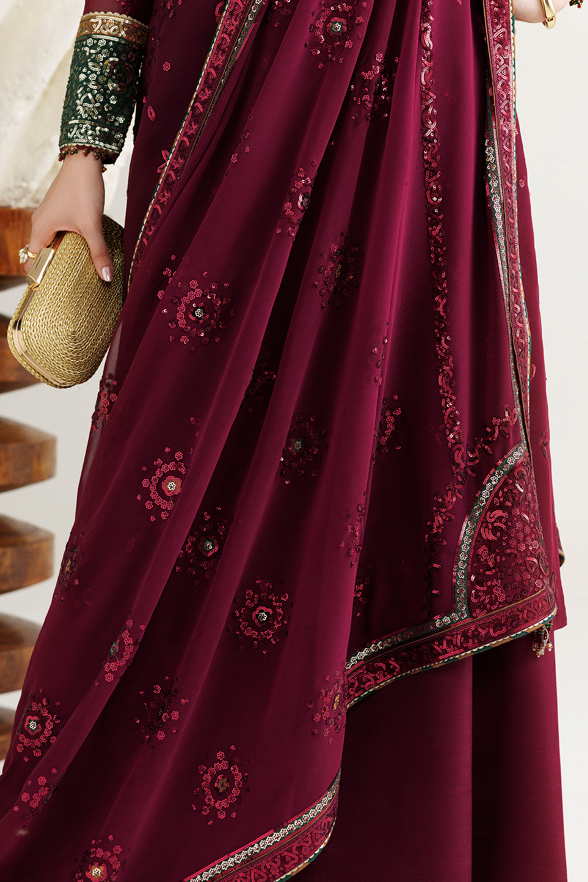 EMBROIDERED CHIFFON UC-3137