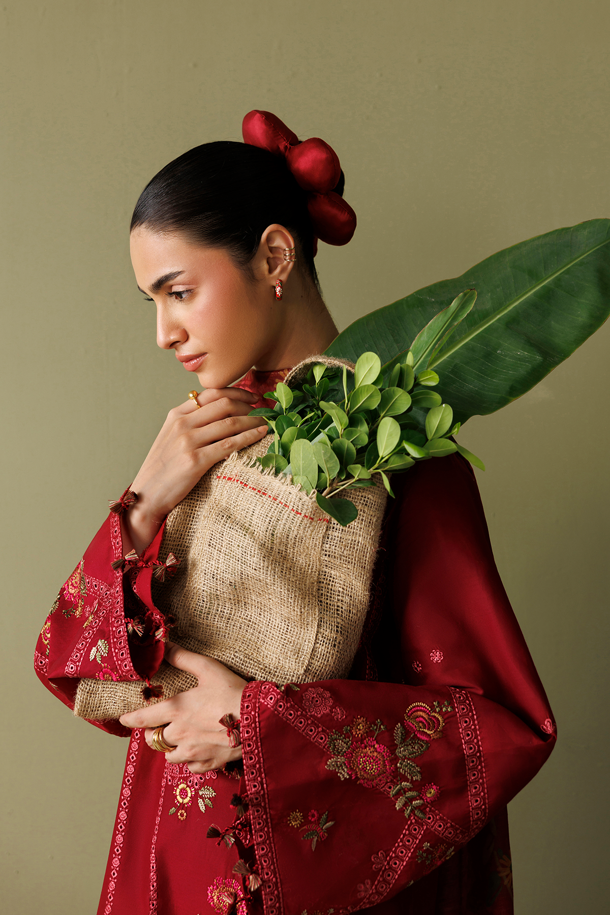 EMBROIDERED LAWN RTW-9343