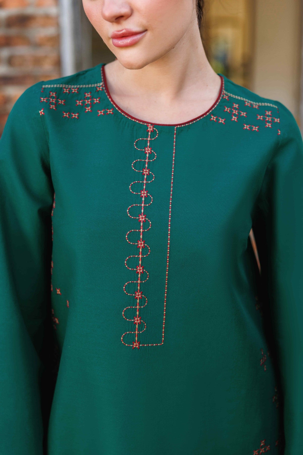 EMBROIDERED LAWN RTW-9285