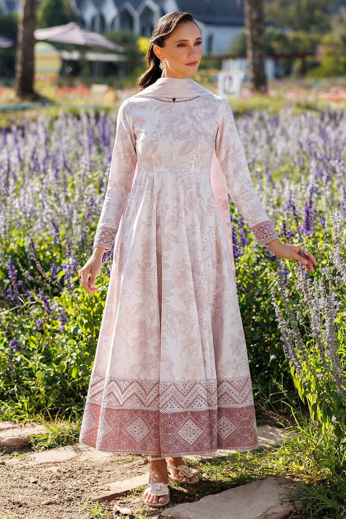 EMBROIDERED LAWN RTW-1283