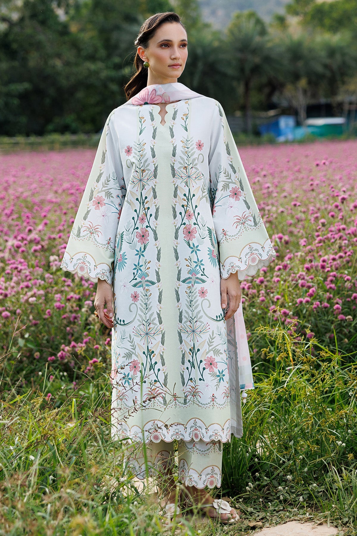 DIGITAL PRINTED LAWN USE-9317