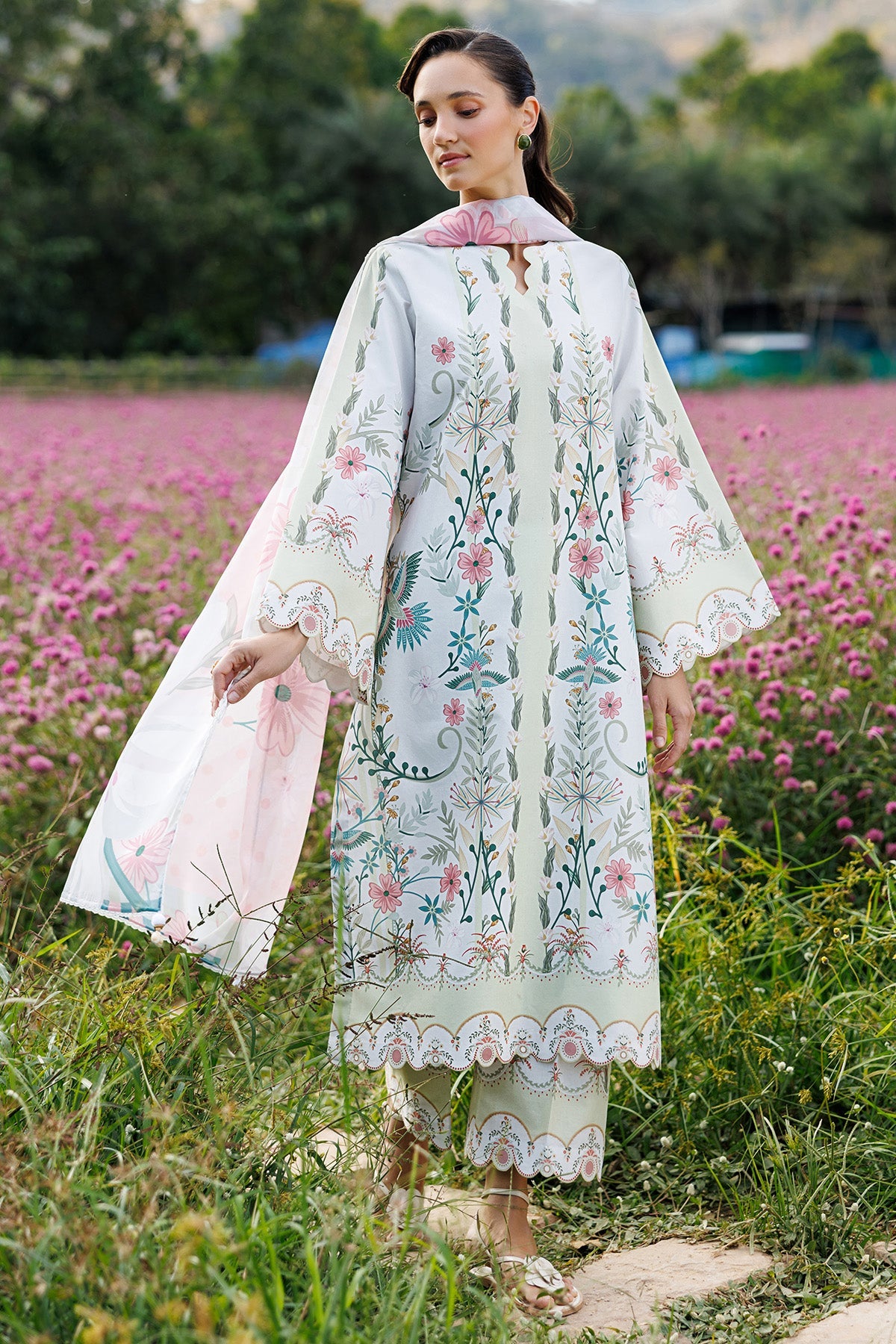 DIGITAL PRINTED LAWN RTW-9317