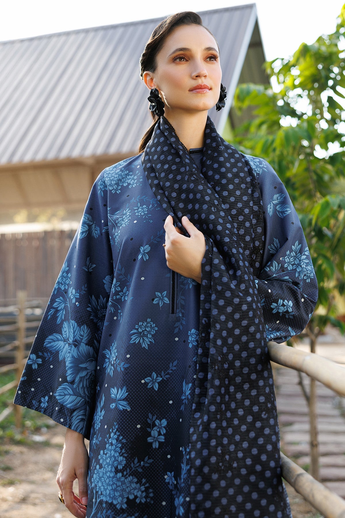 EMBROIDERED LAWN RTW-9295