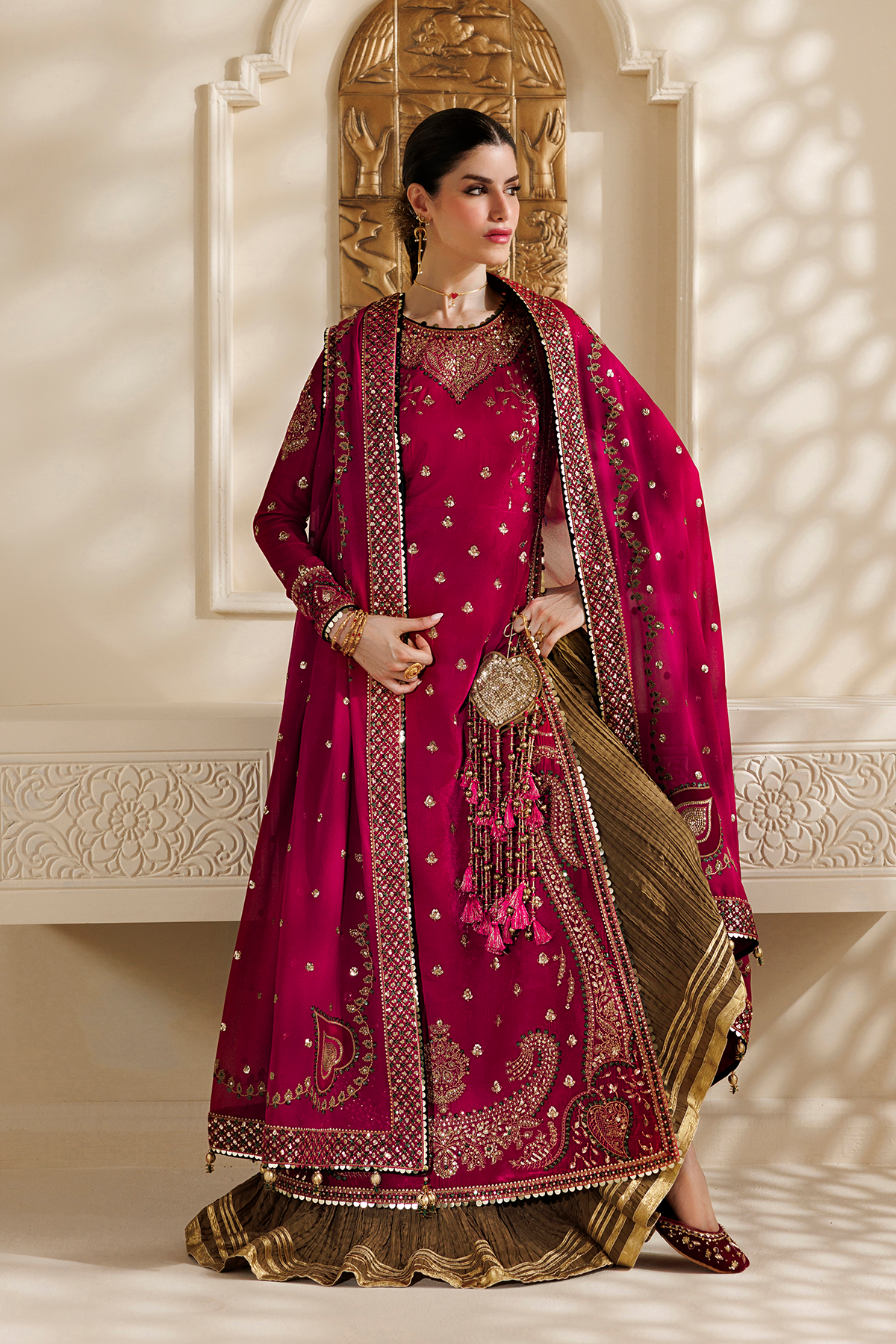 Embroidered Velvet Formal CVF26-D06