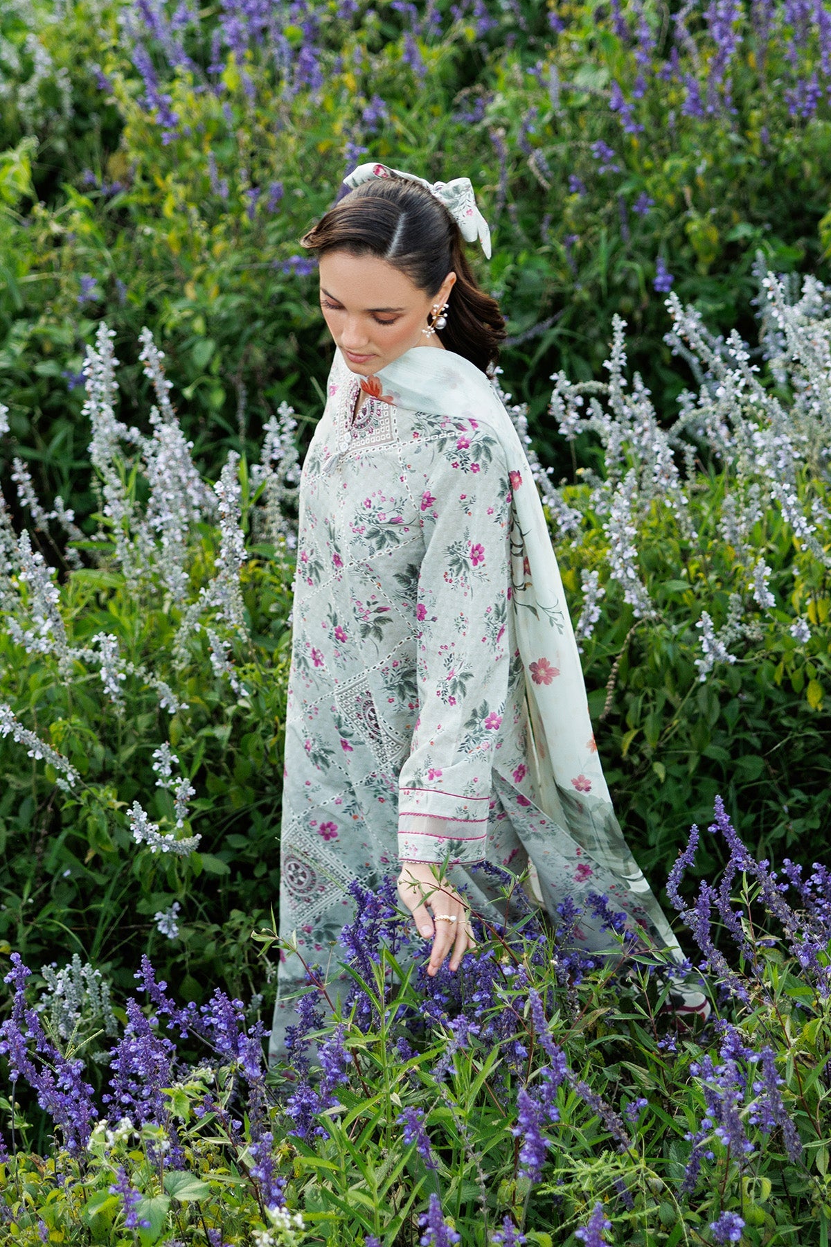 EMBROIDERED LAWN RTW-1282