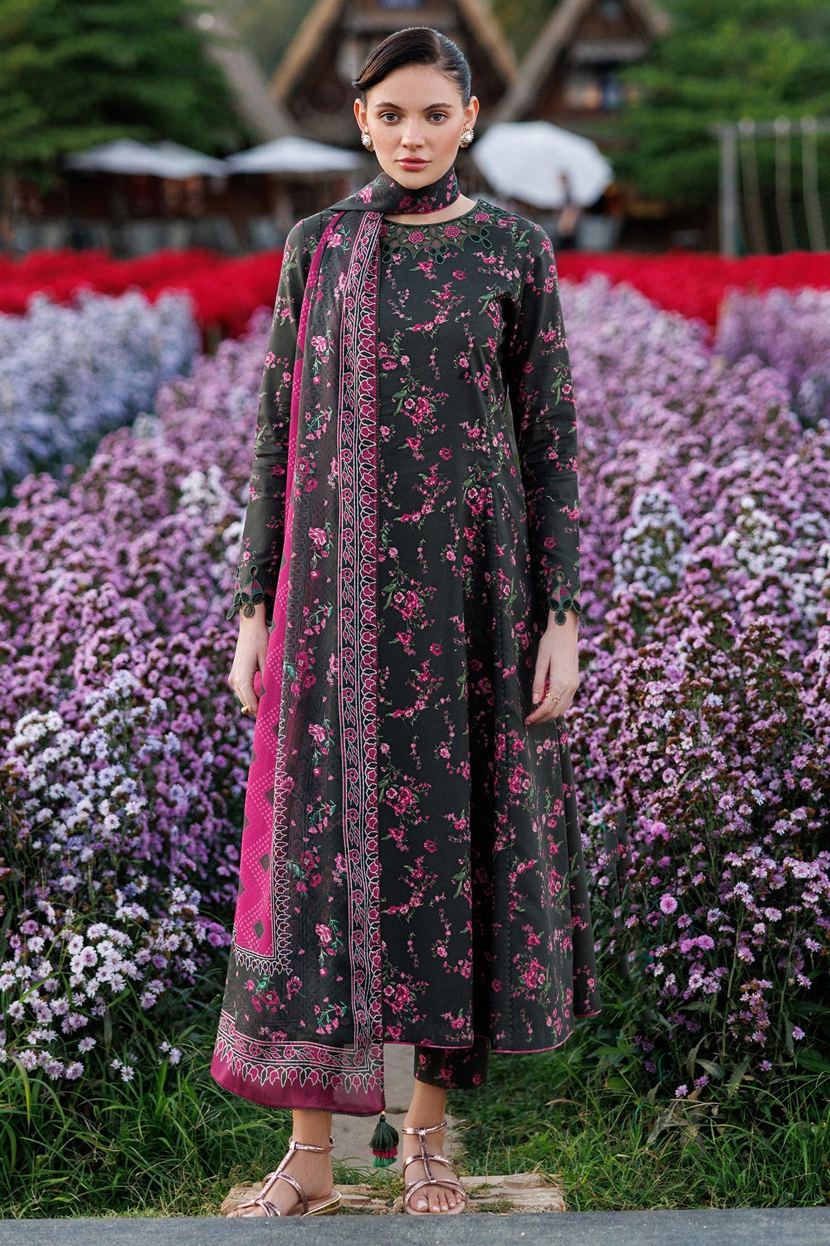 EMBROIDERED LAWN RTW-1284