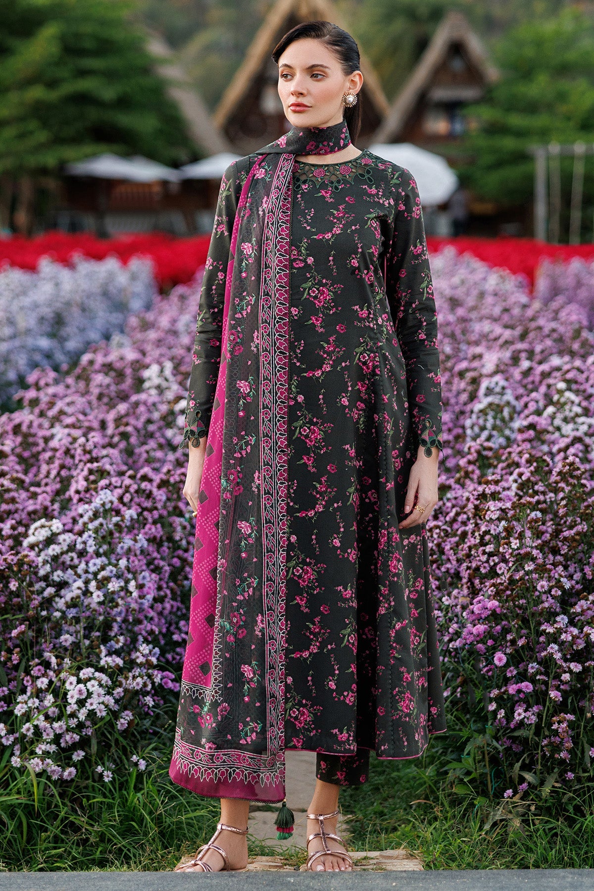 EMBROIDERED LAWN RTW-1284