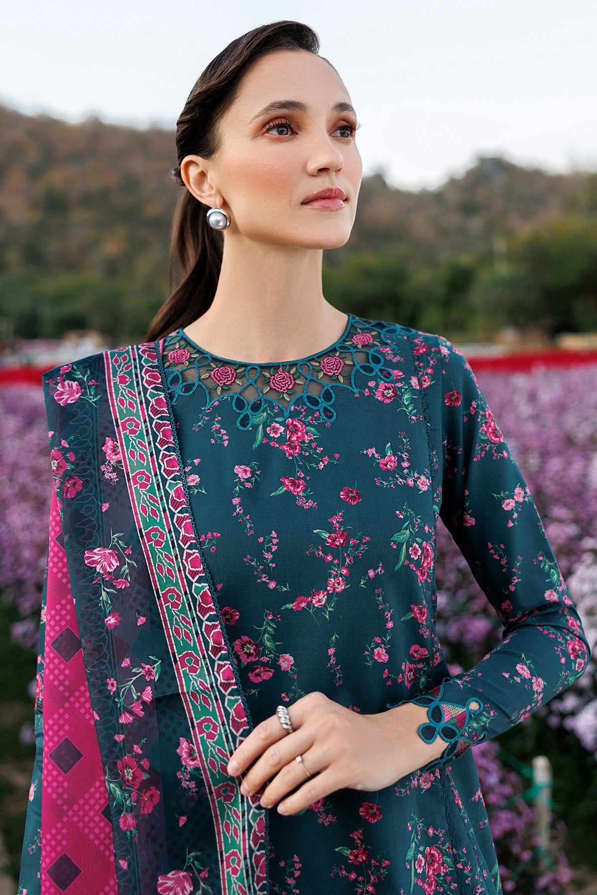 EMBROIDERED LAWN RTW-1285