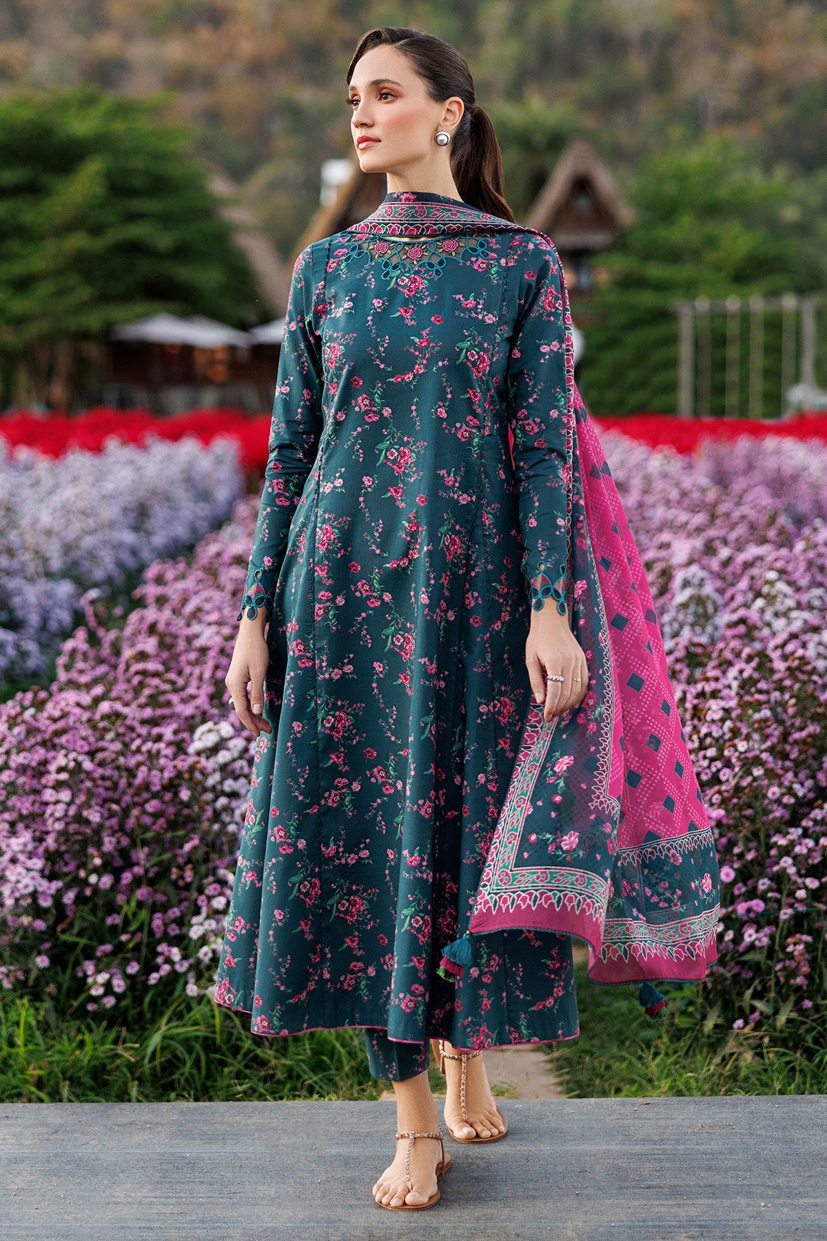EMBROIDERED LAWN RTW-1285